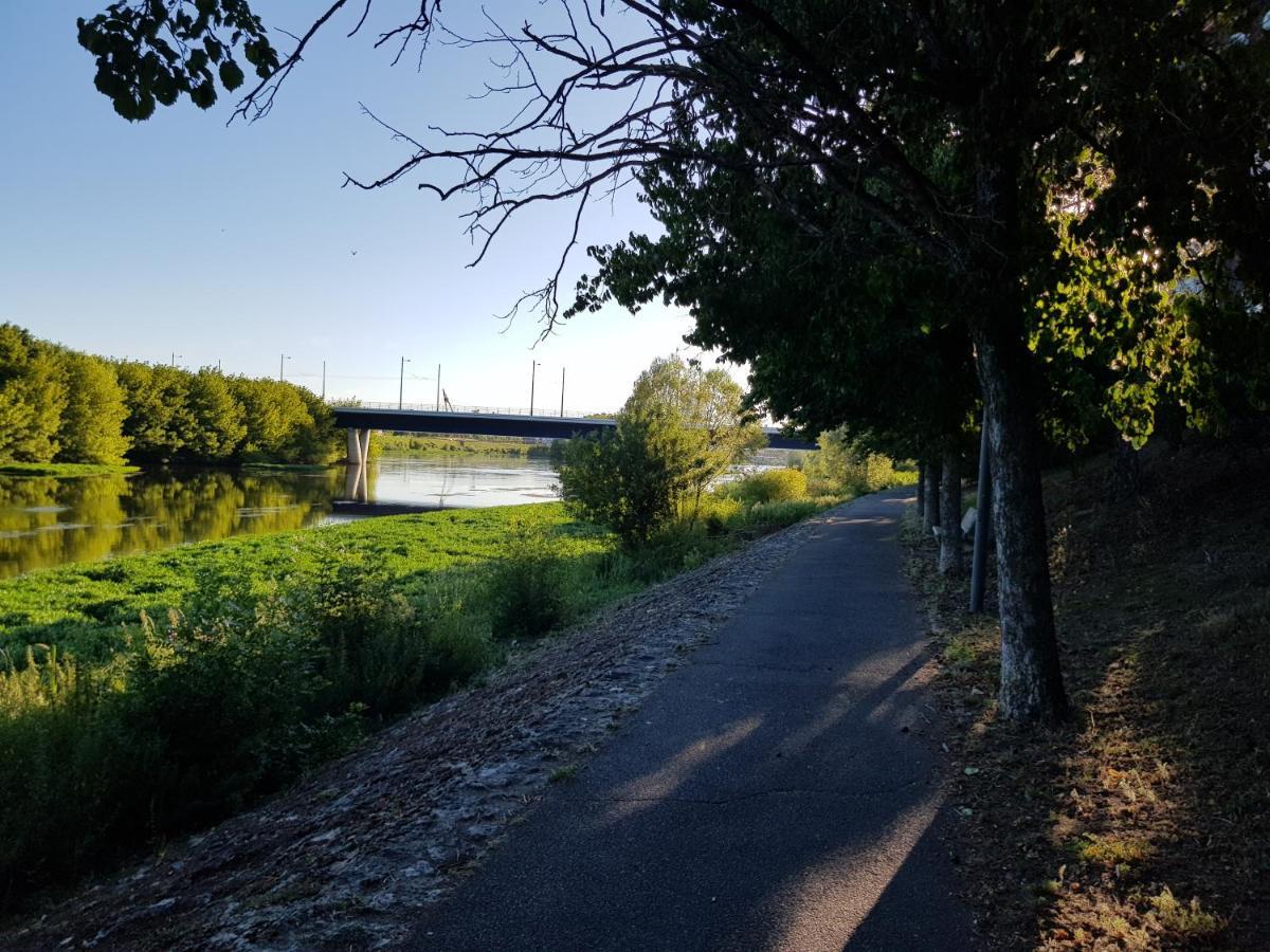 T2 Lumineux Vue Sur Cher, 8Mn Gare & Centre Tours Bagian luar foto